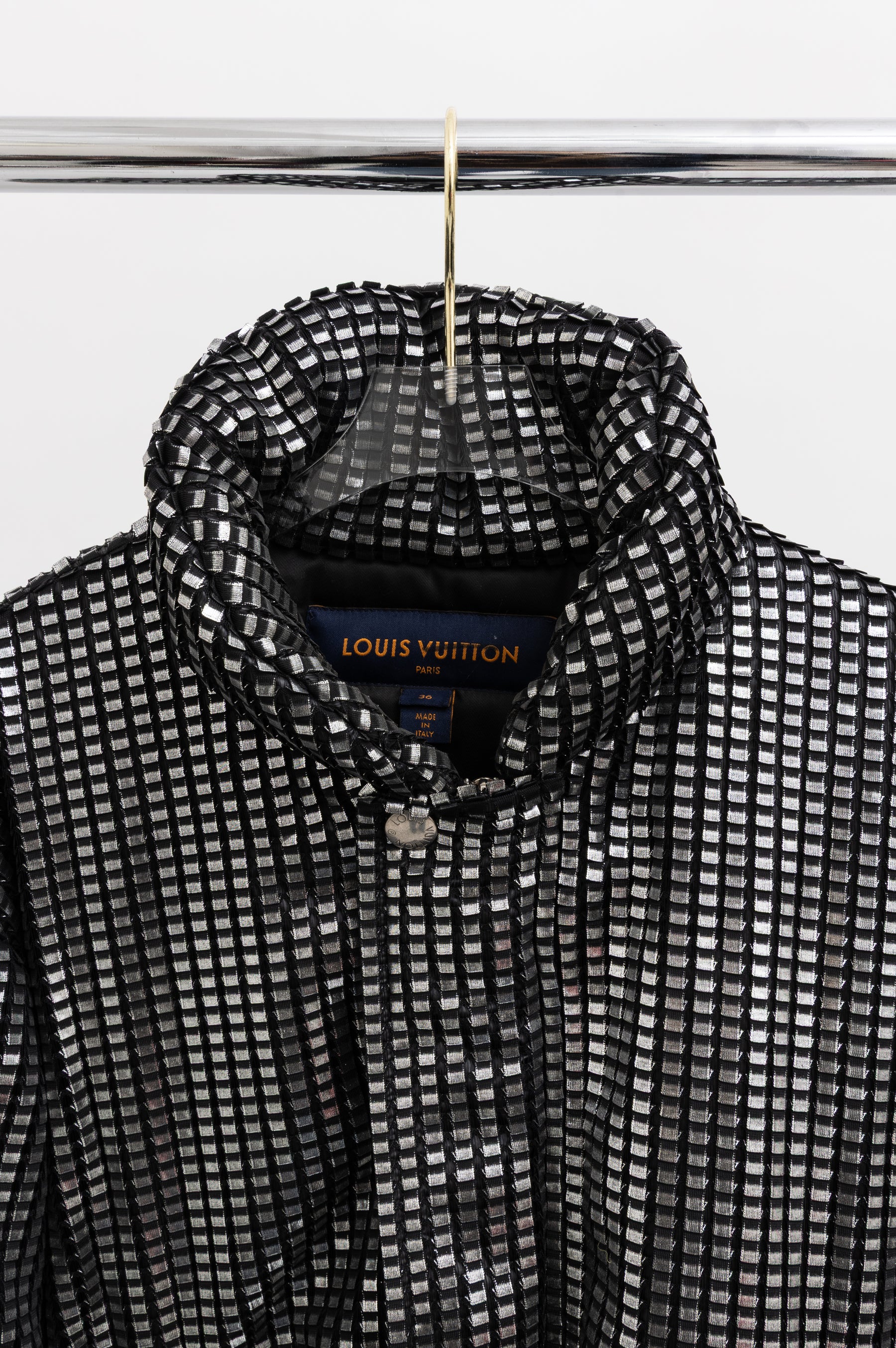 Textured Bomber Jacket
