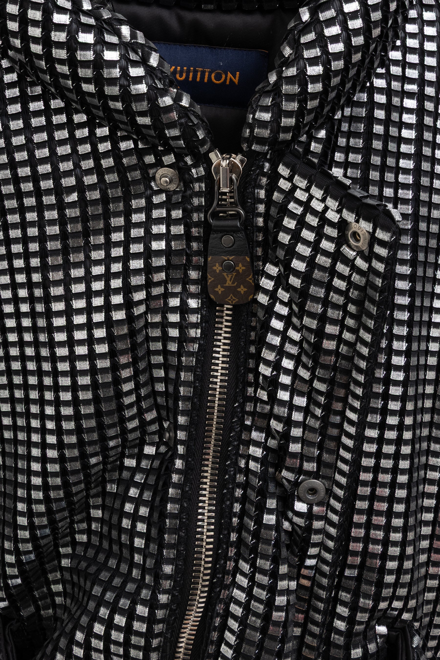 Textured Bomber Jacket