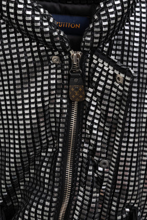 Textured Bomber Jacket