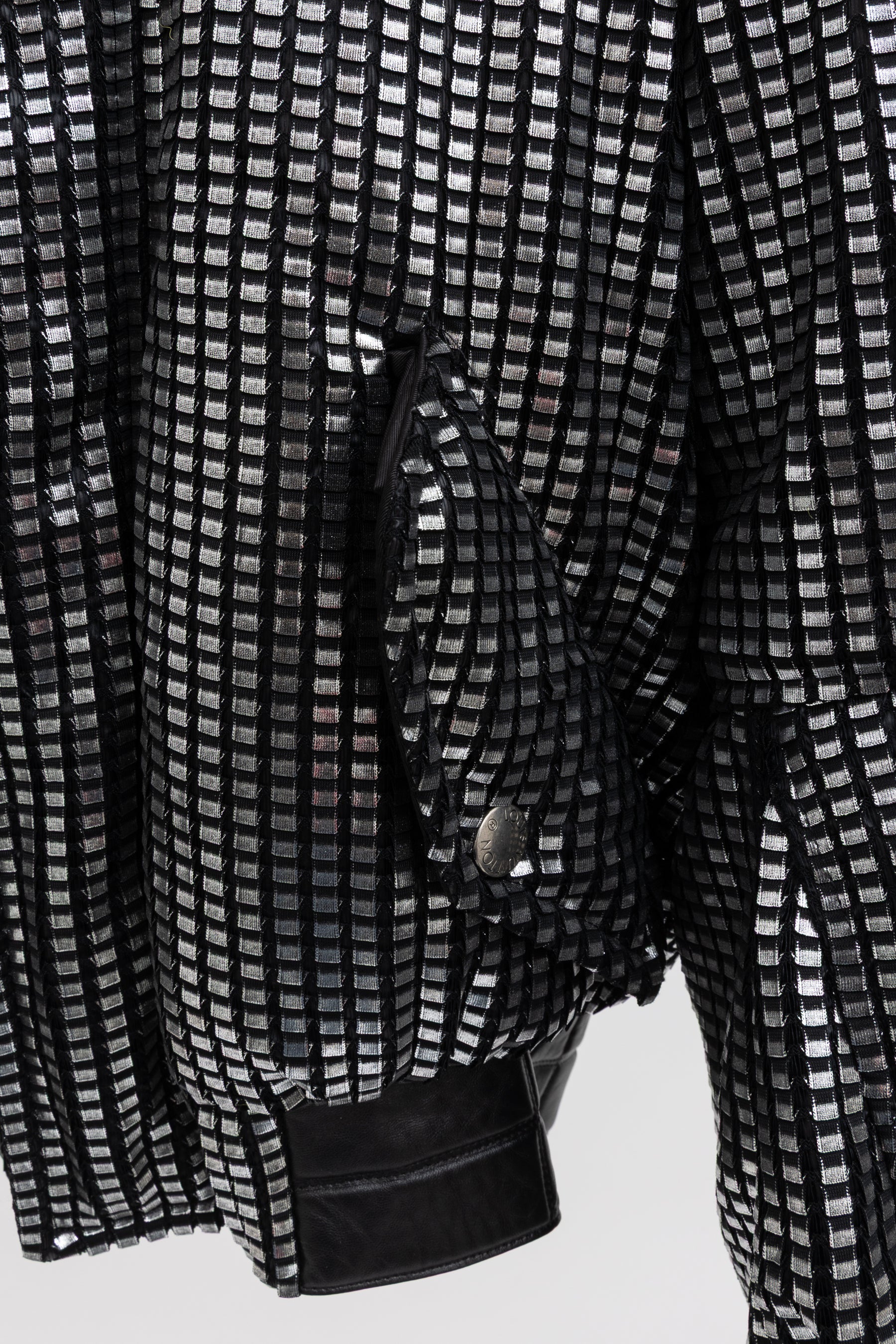 Textured Bomber Jacket