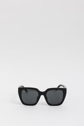 Square Cassandre Logo Sunglasses