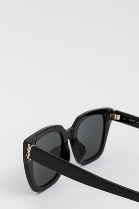 Square Cassandre Logo Sunglasses