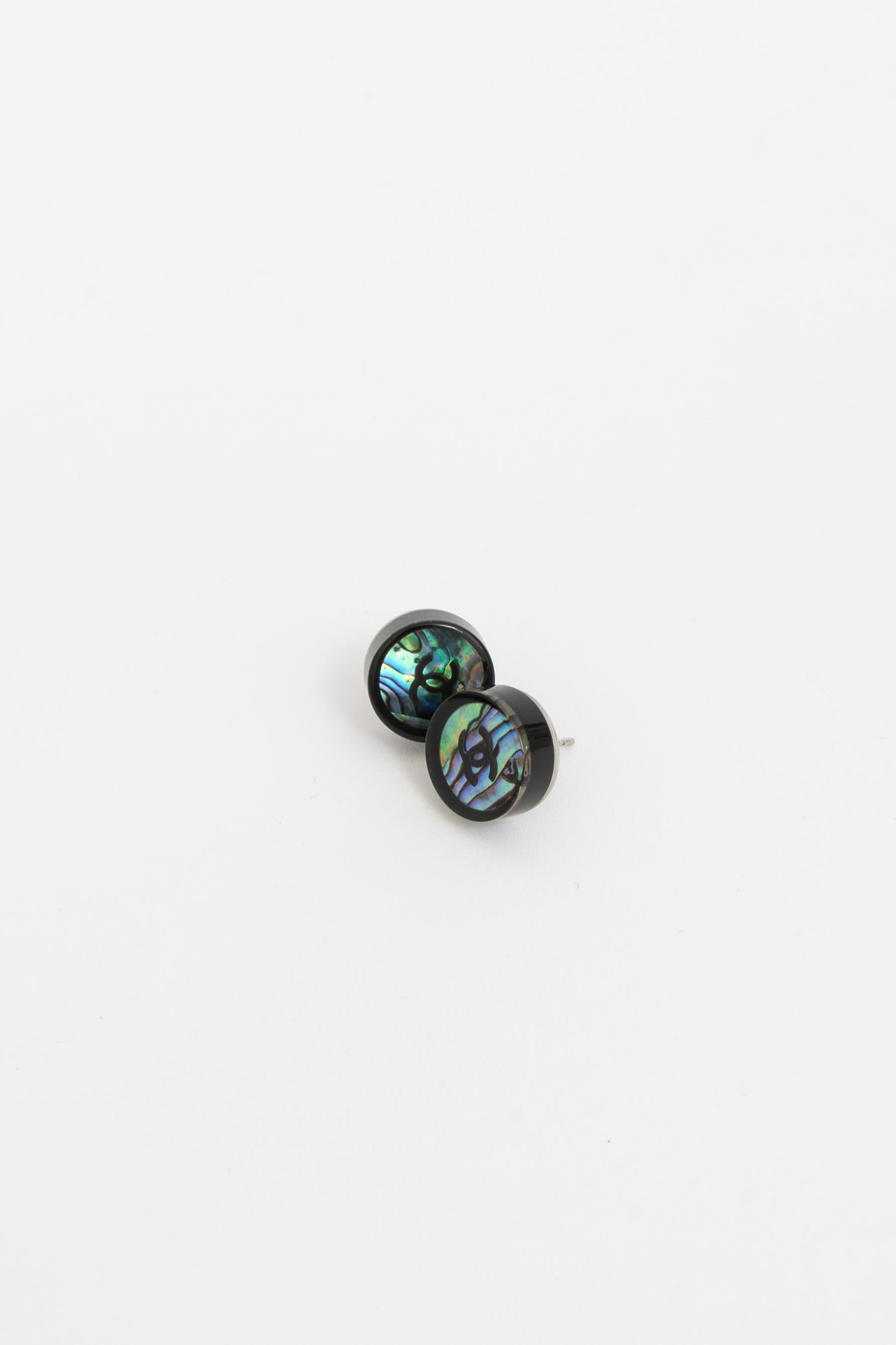 Iridescent Logo Earrings