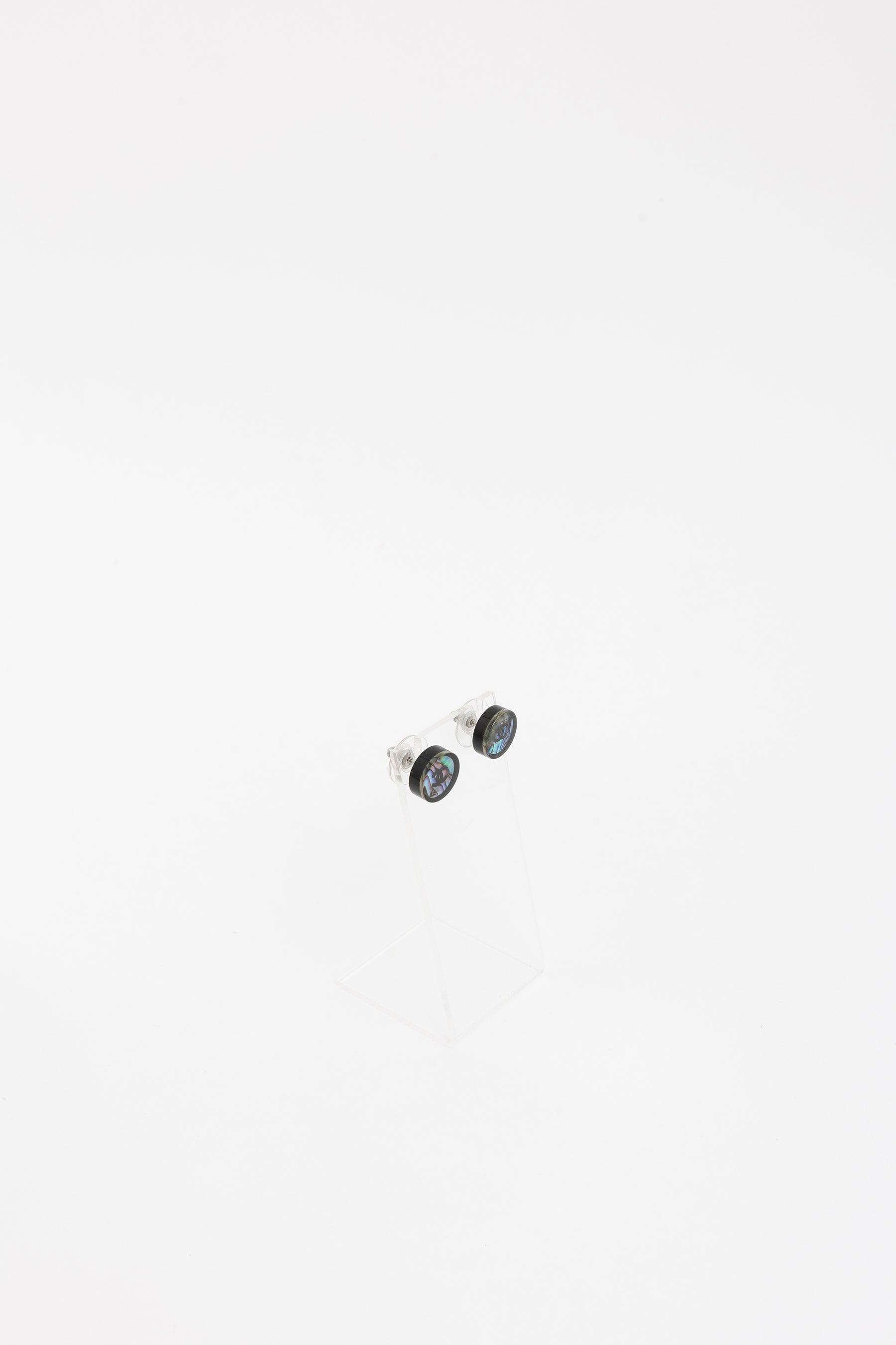 Iridescent Logo Earrings