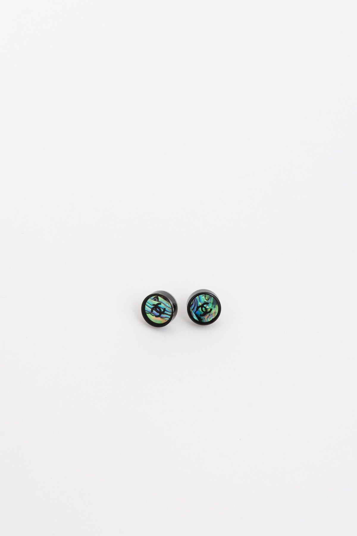 Iridescent Logo Earrings