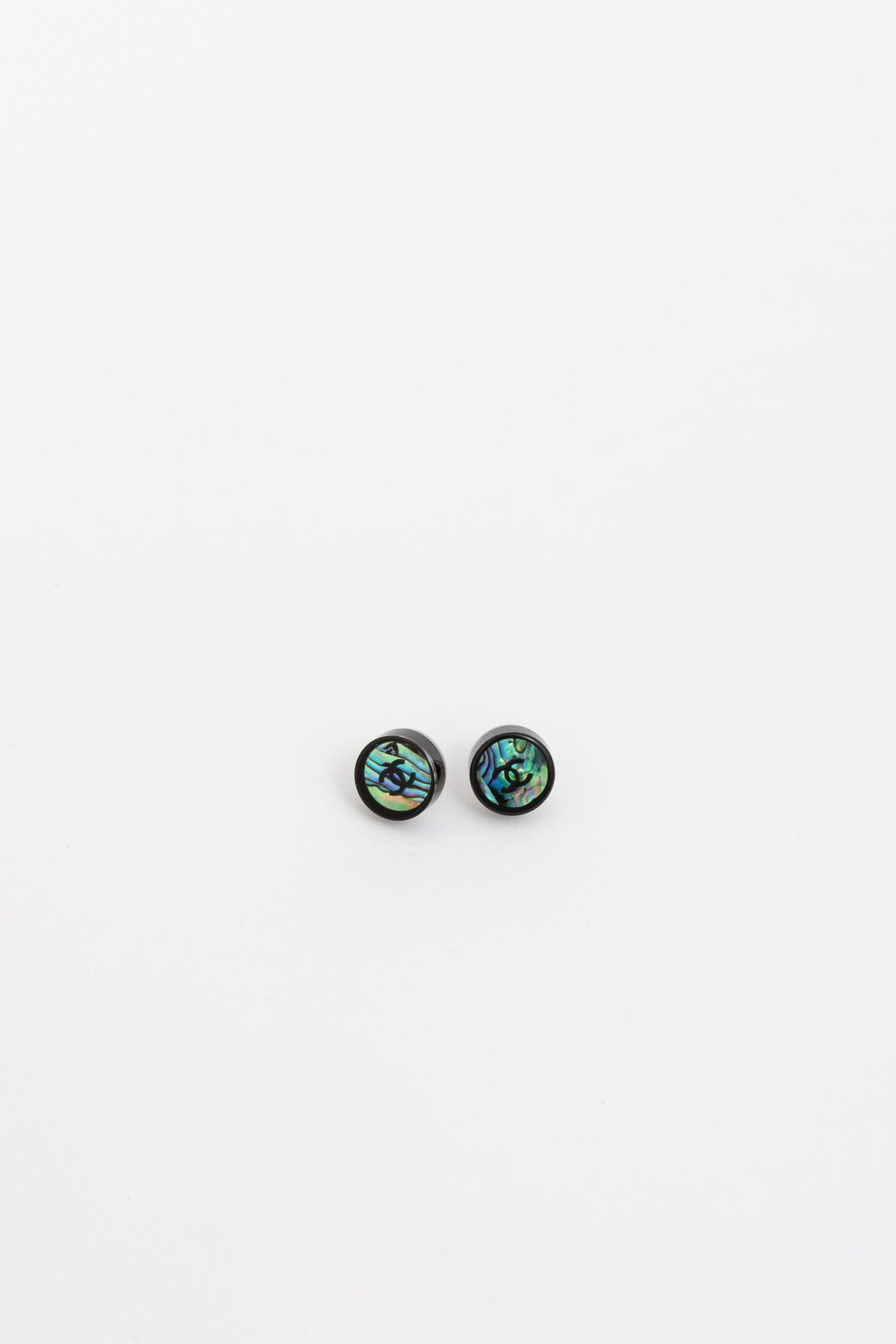 Iridescent Logo Earrings