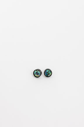 Iridescent Logo Earrings