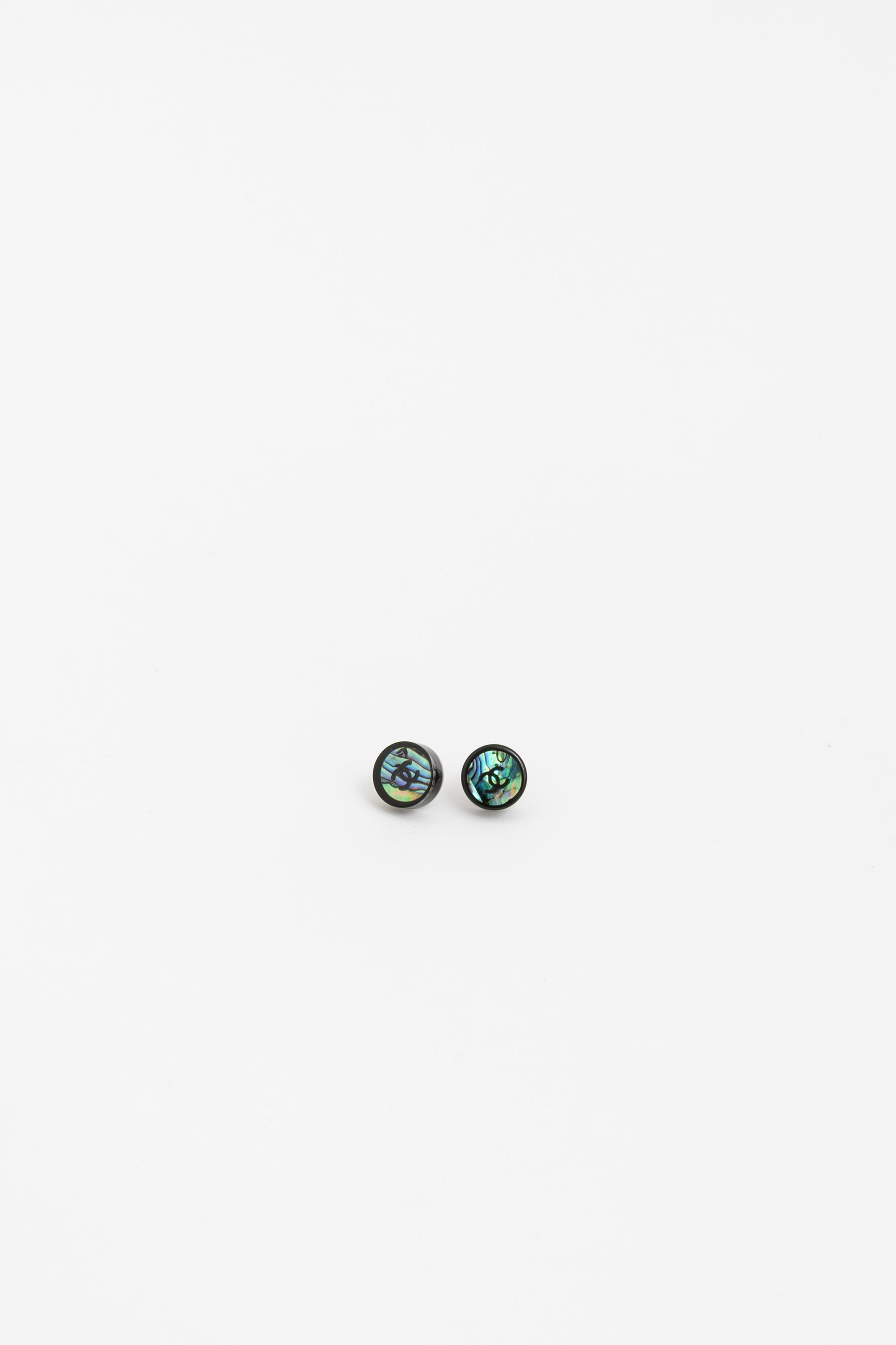 Iridescent Logo Earrings