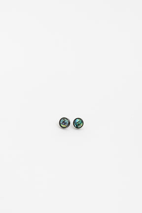 Iridescent Logo Earrings
