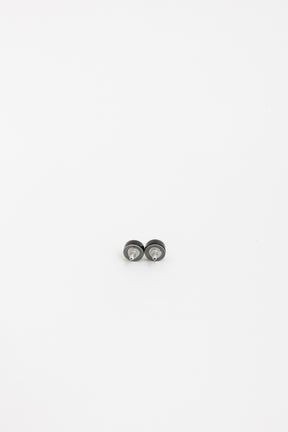 Iridescent Logo Earrings