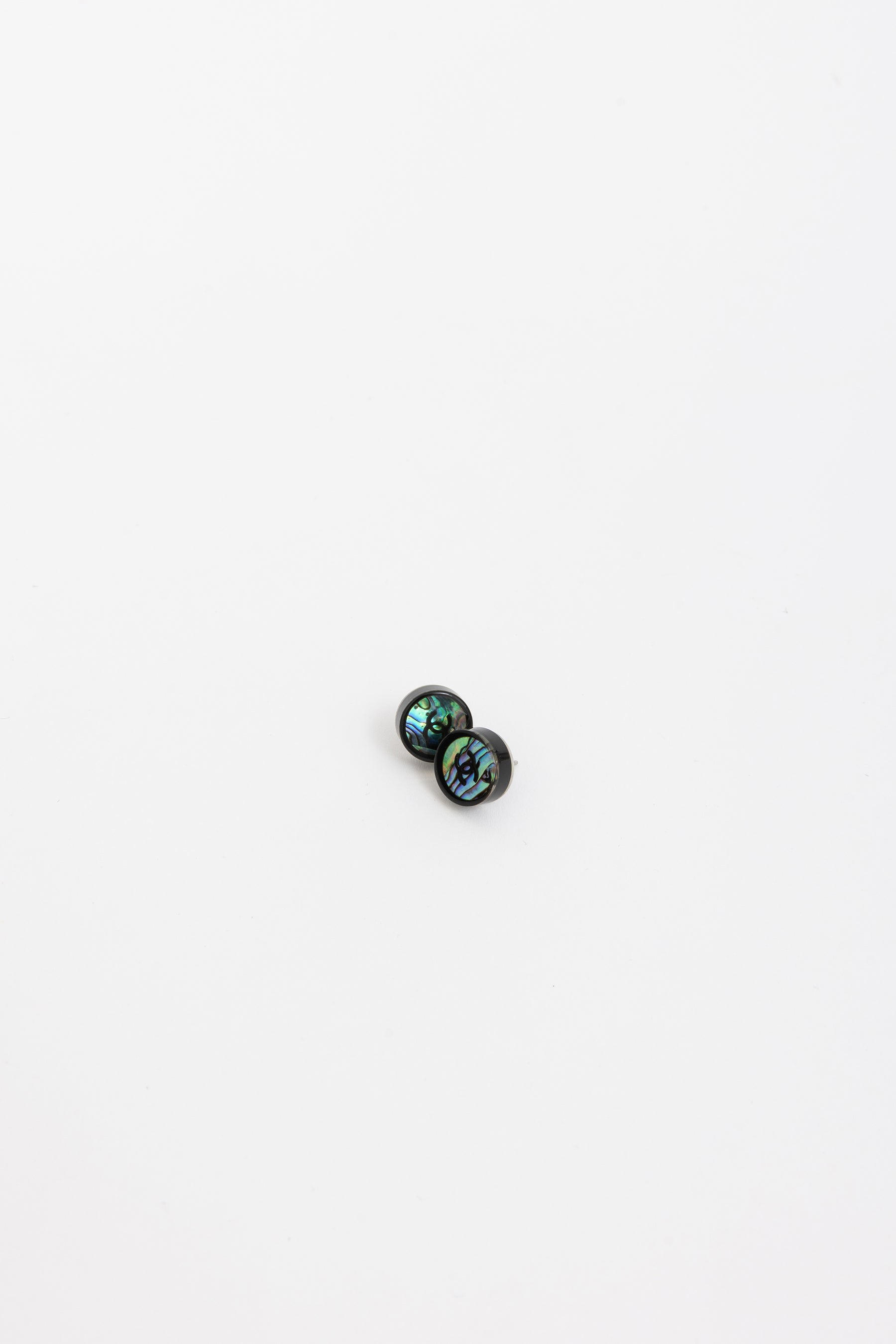 Iridescent Logo Earrings