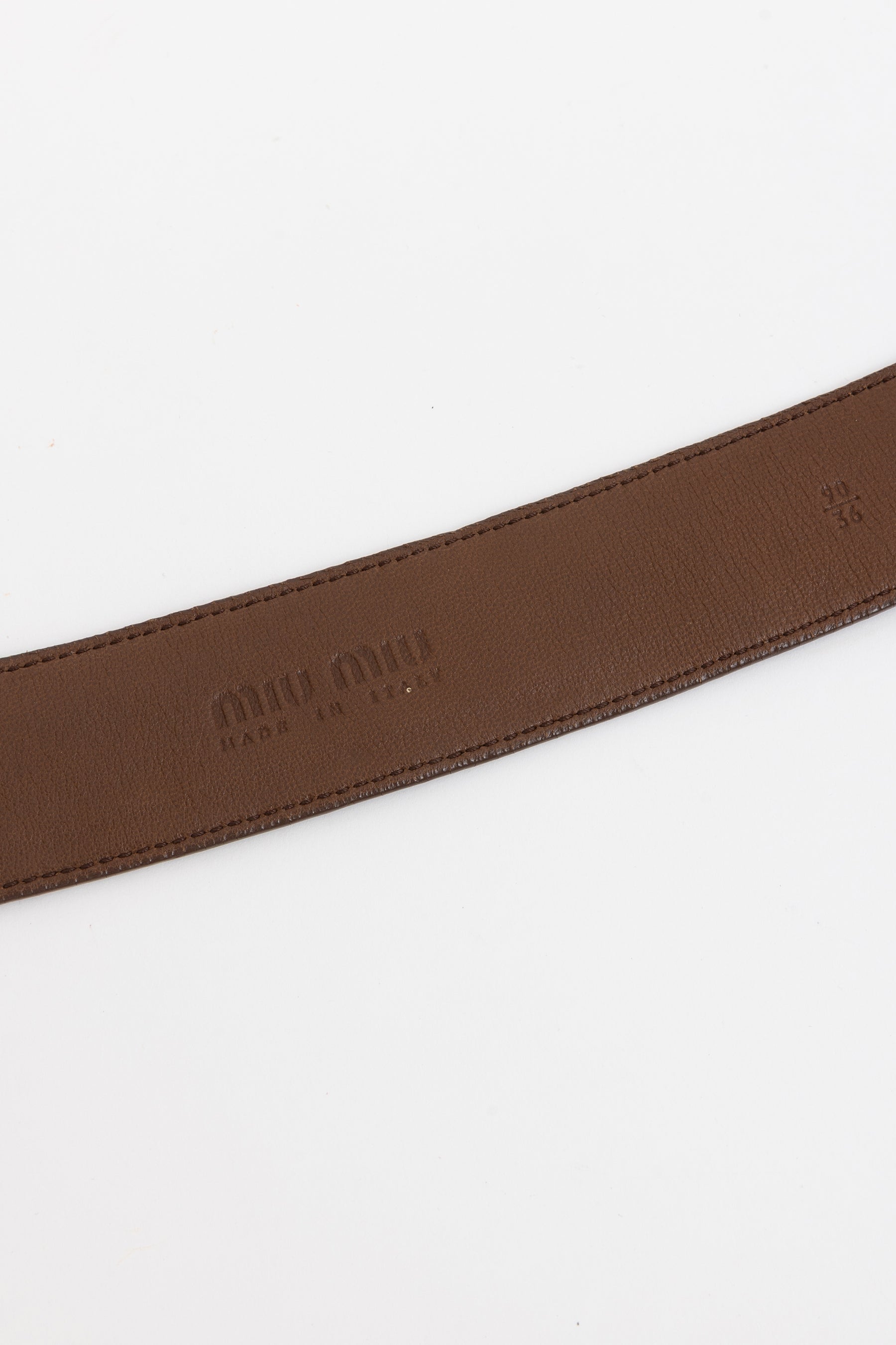 Wide Studded Belt
