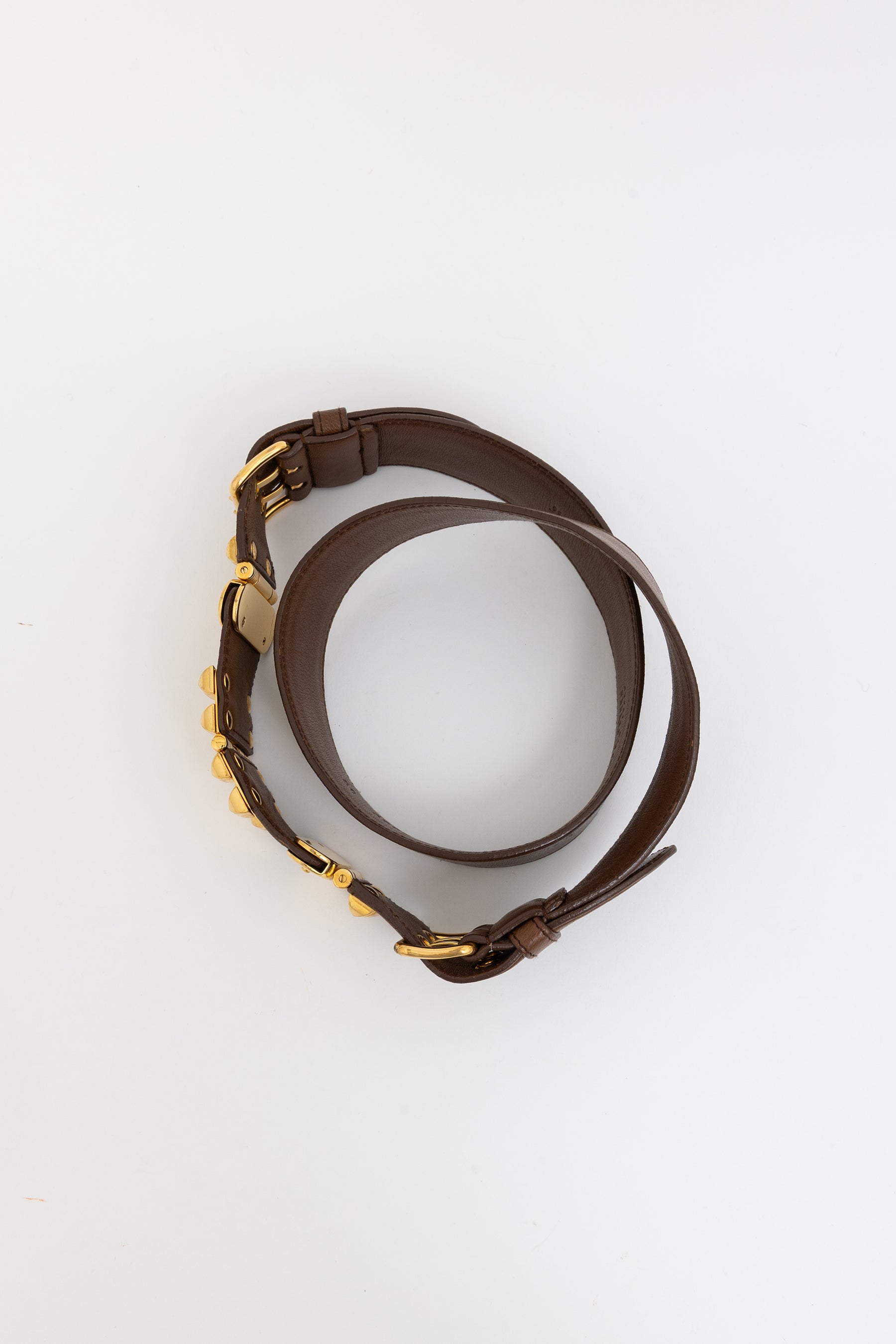 Wide Studded Belt