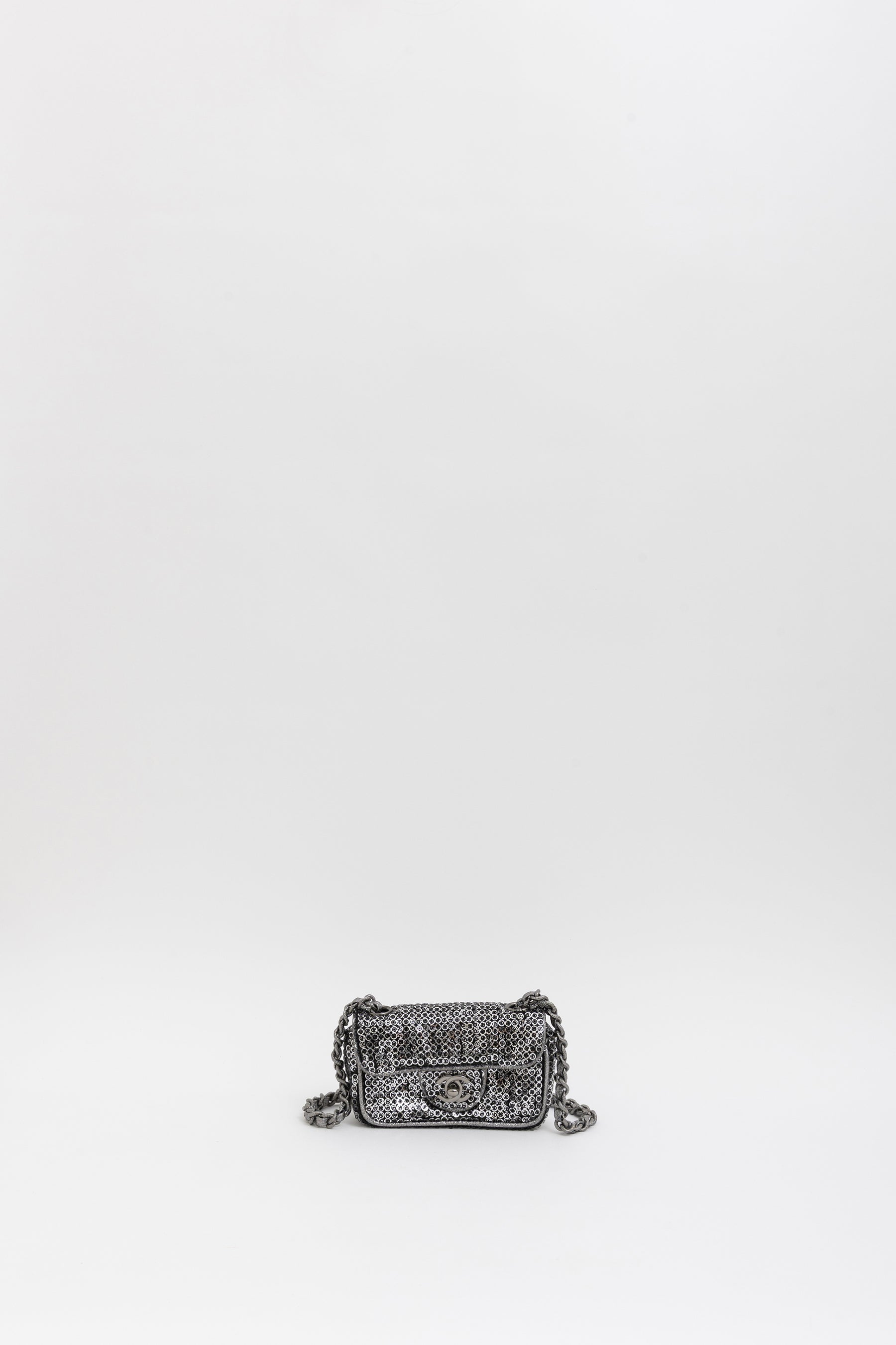 Mini Sequin Flap Bag