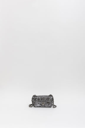 Mini Sequin Flap Bag