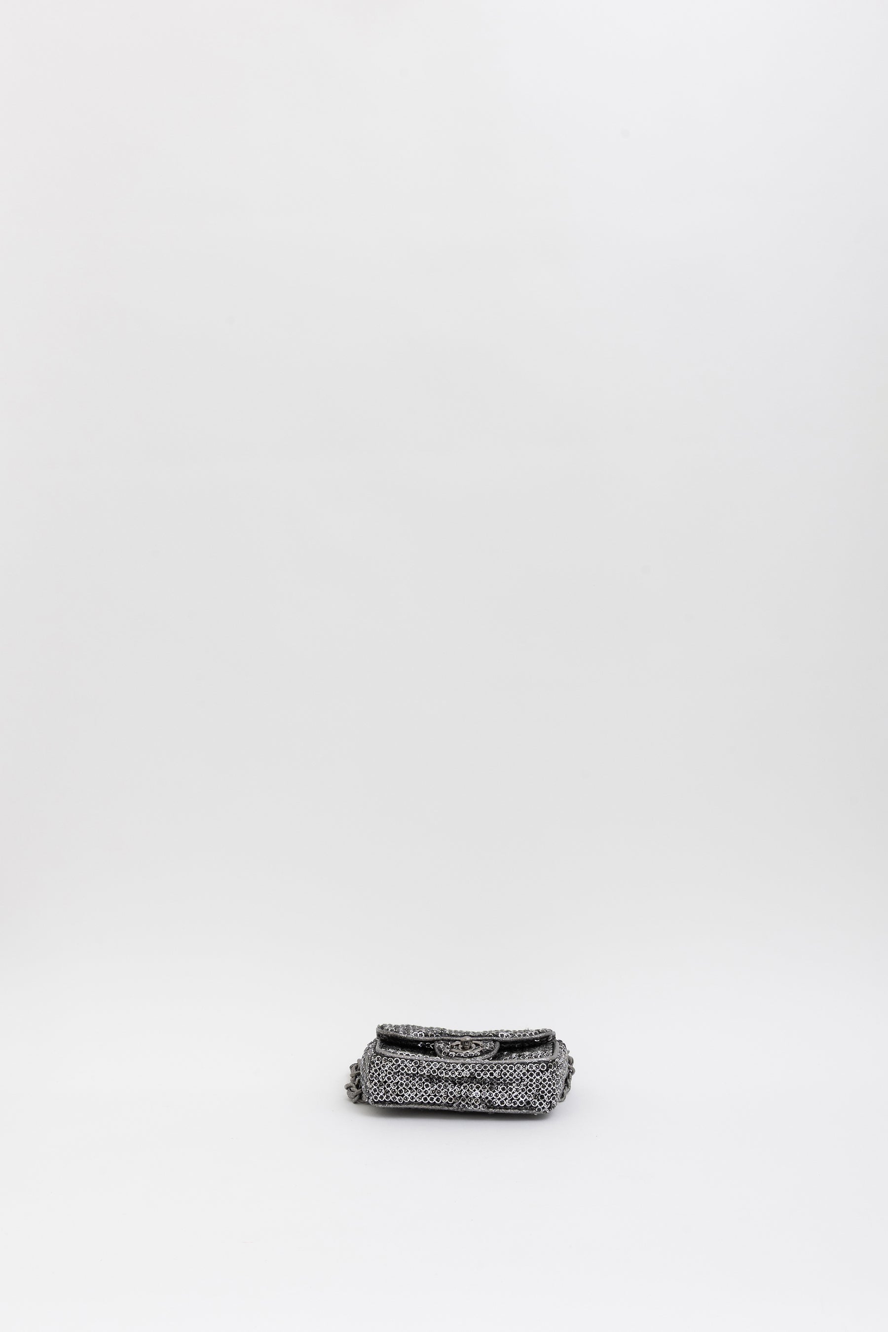 Mini Sequin Flap Bag