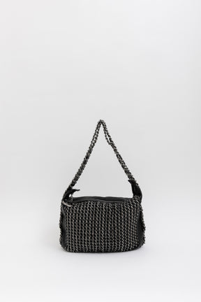 Triple Chain Hobo Bag