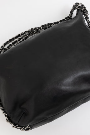 Triple Chain Hobo Bag