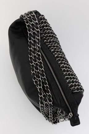 Triple Chain Hobo Bag
