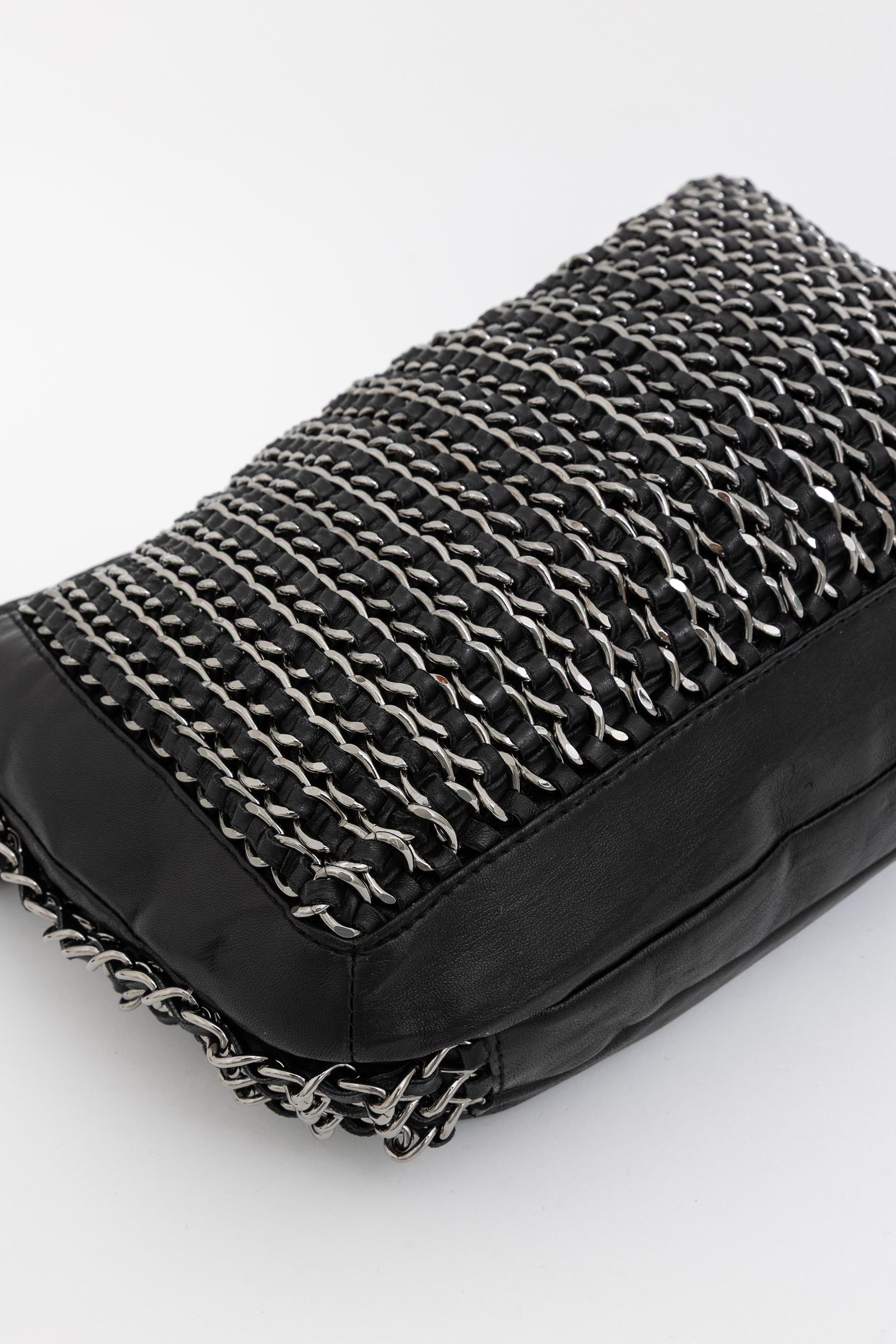 Triple Chain Hobo Bag