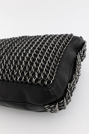 Triple Chain Hobo Bag