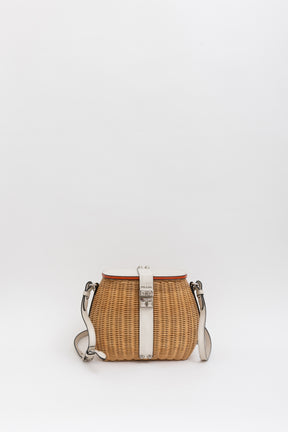 Midollino Wicker Crossbody Bag