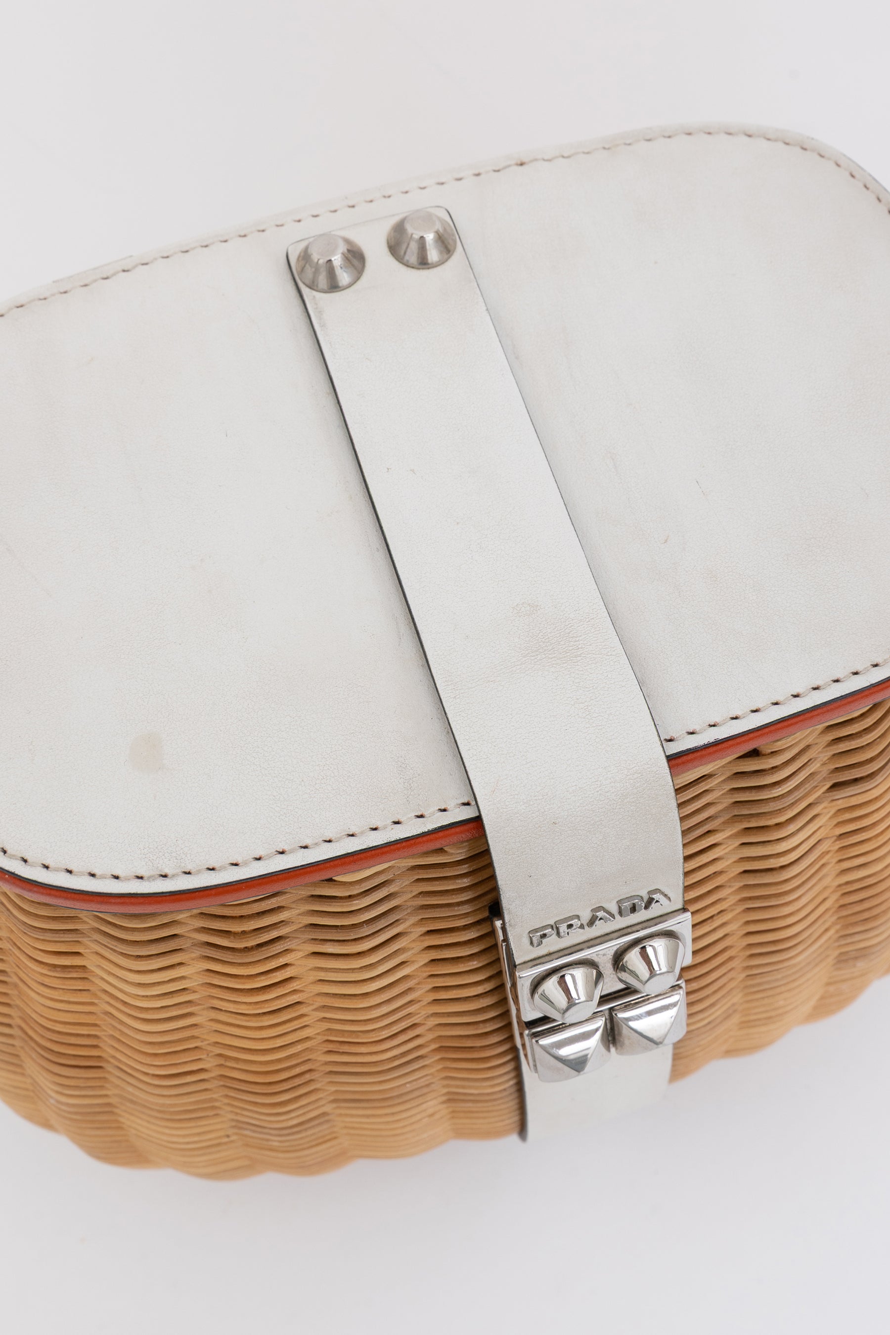 Midollino Wicker Crossbody Bag