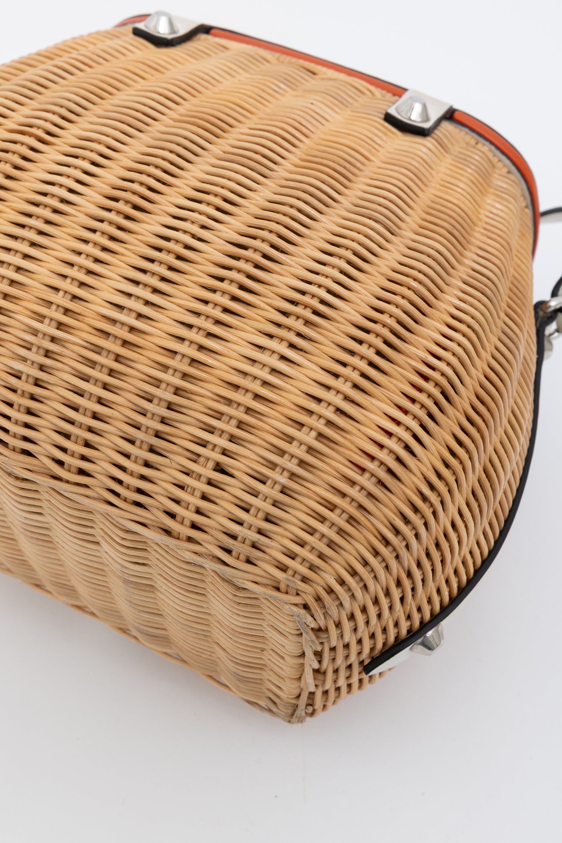 Midollino Wicker Crossbody Bag