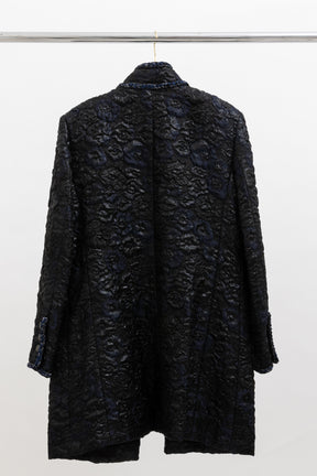 Camellia Cloqué Long Jacket