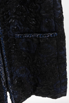 Camellia Cloqué Long Jacket