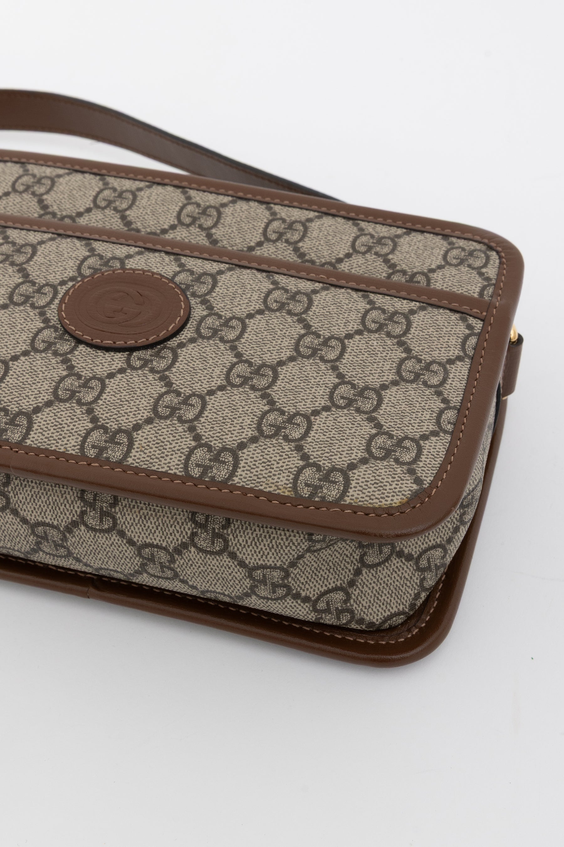 GG Supreme Monogram Mini Bag