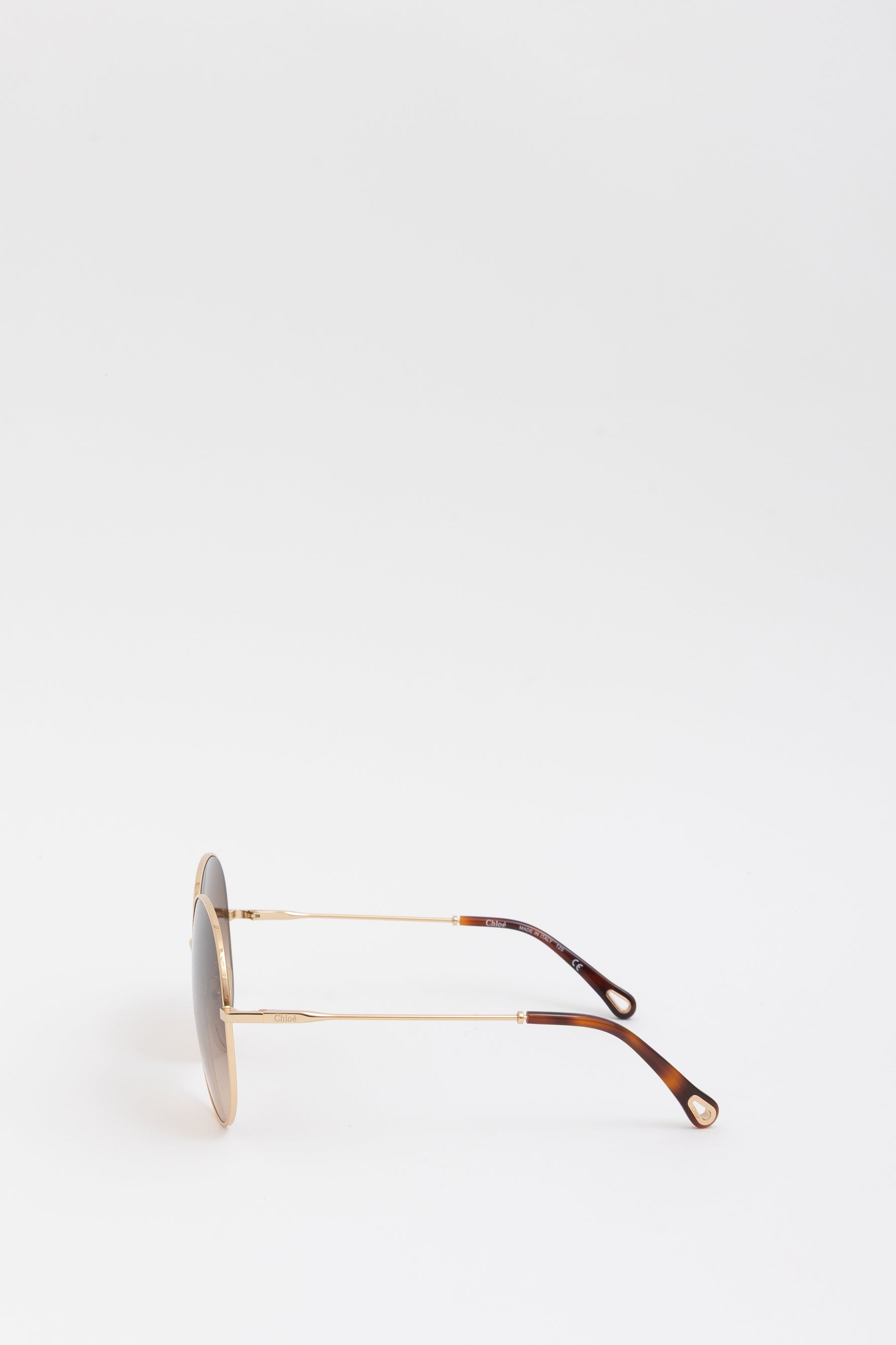 Round Gold Frame Sunglasses