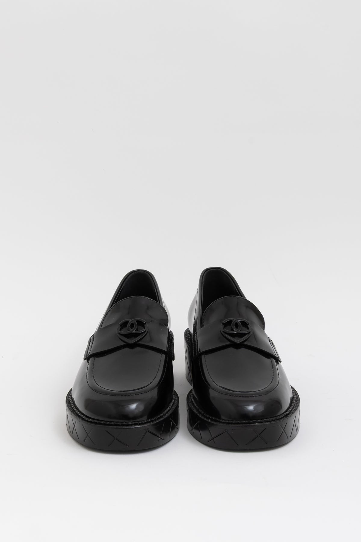 Quilted CC Mocassin Loafers