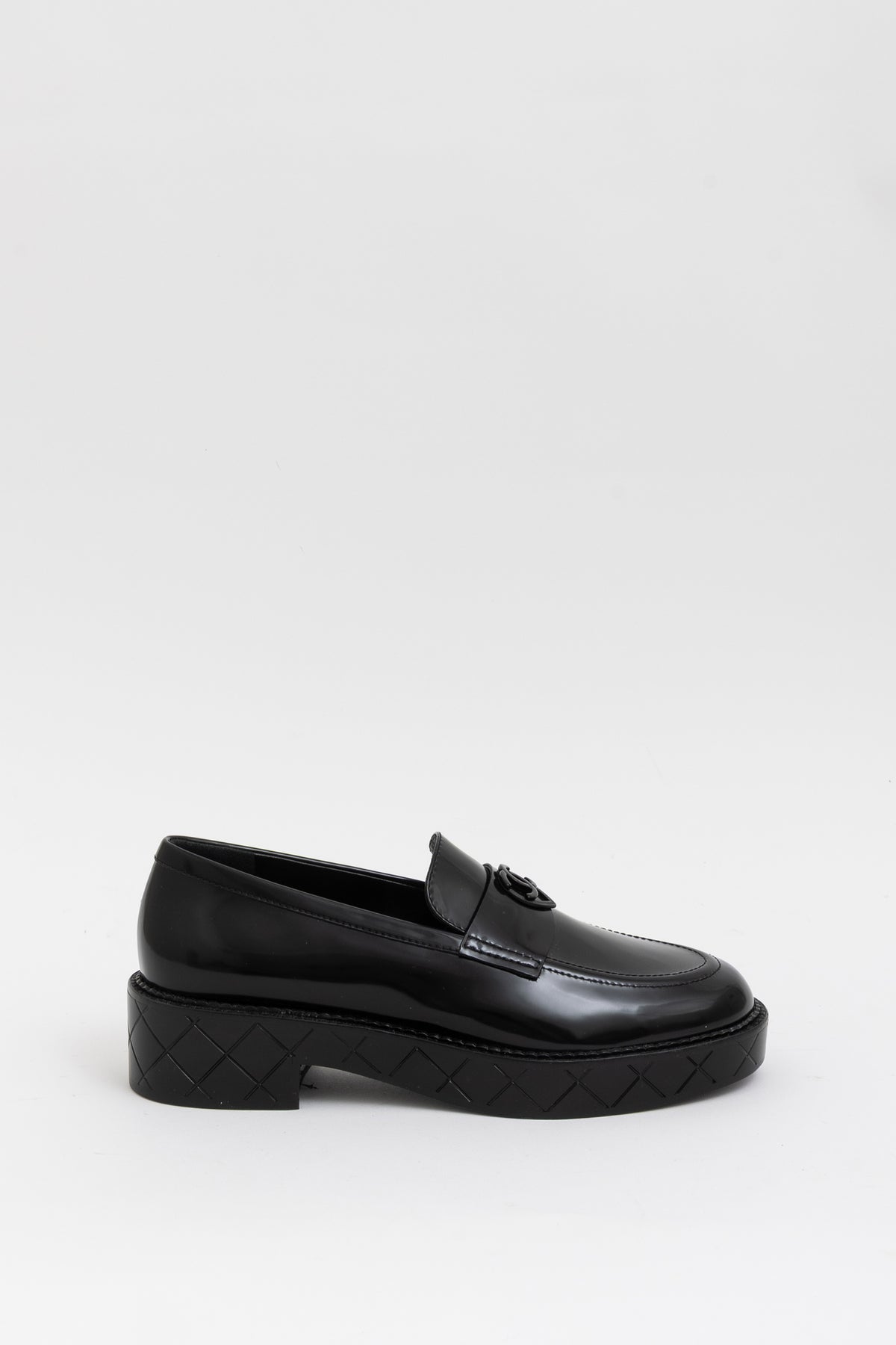 Quilted CC Mocassin Loafers