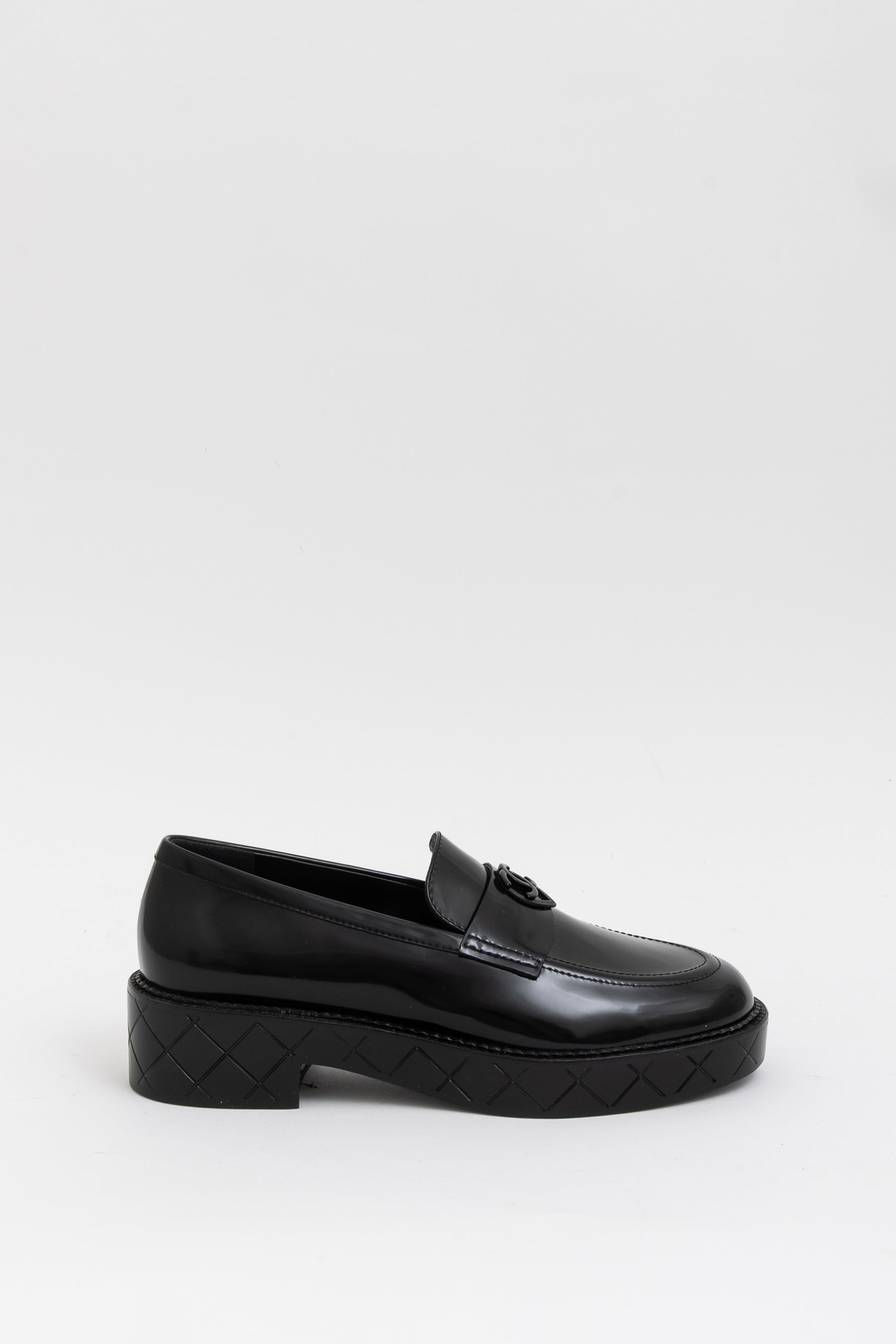 Quilted CC Mocassin Loafers