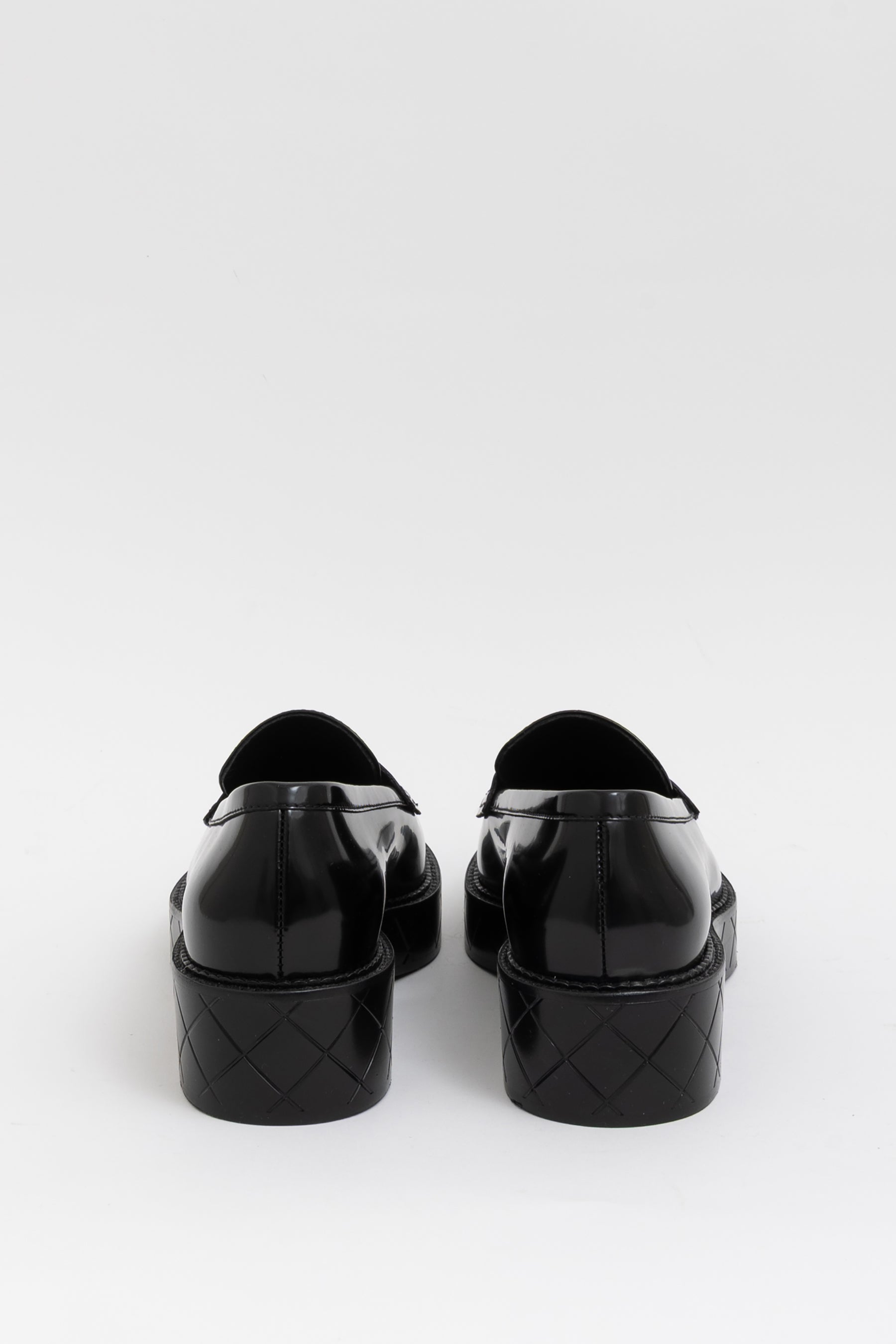 Quilted CC Mocassin Loafers