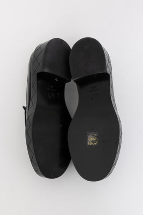 Quilted CC Mocassin Loafers