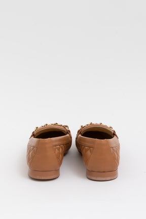Quilted CC Chain Loafers