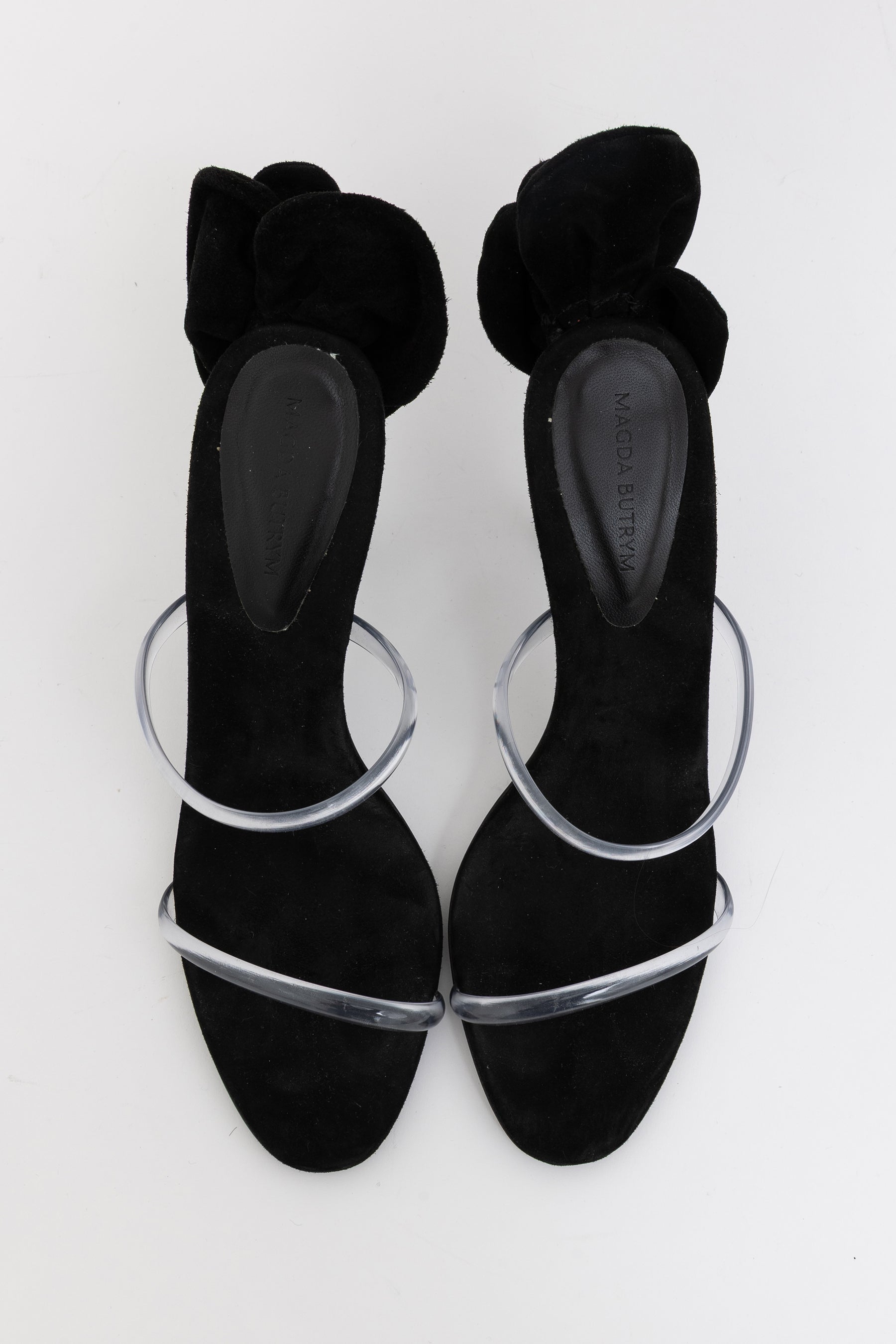 Floral Suede Sandals