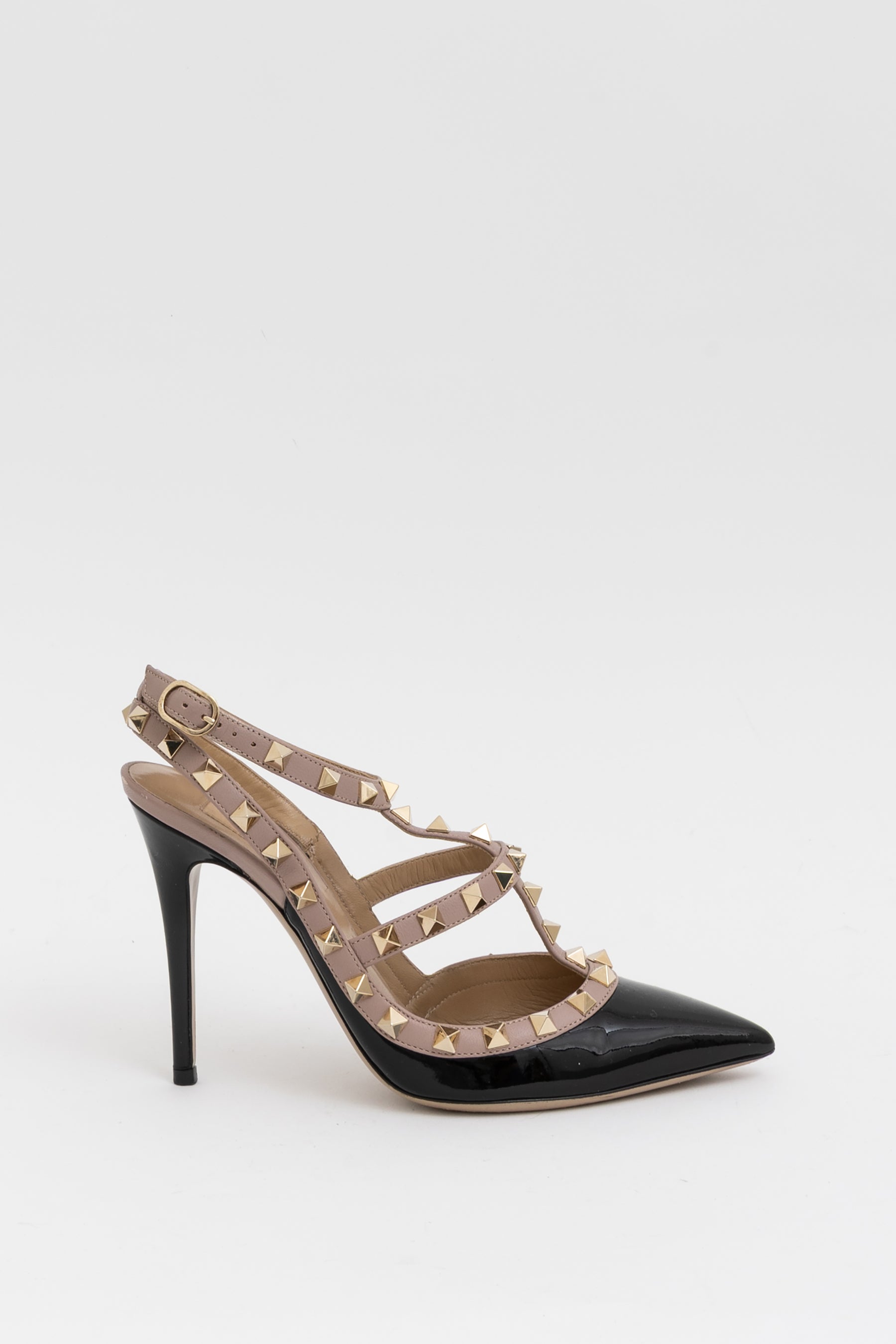 Patent Rockstud Caged Pumps