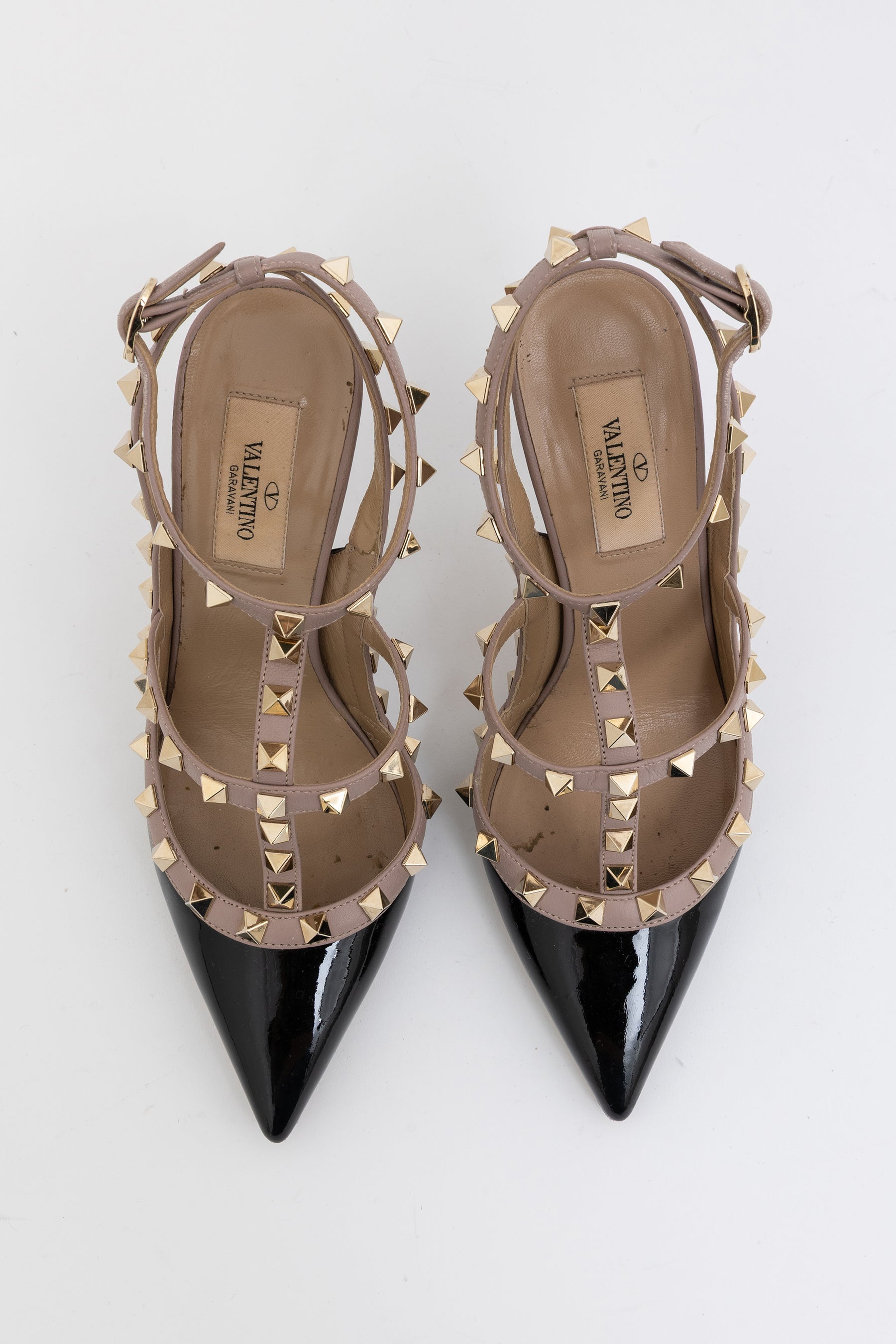 Patent Rockstud Caged Pumps