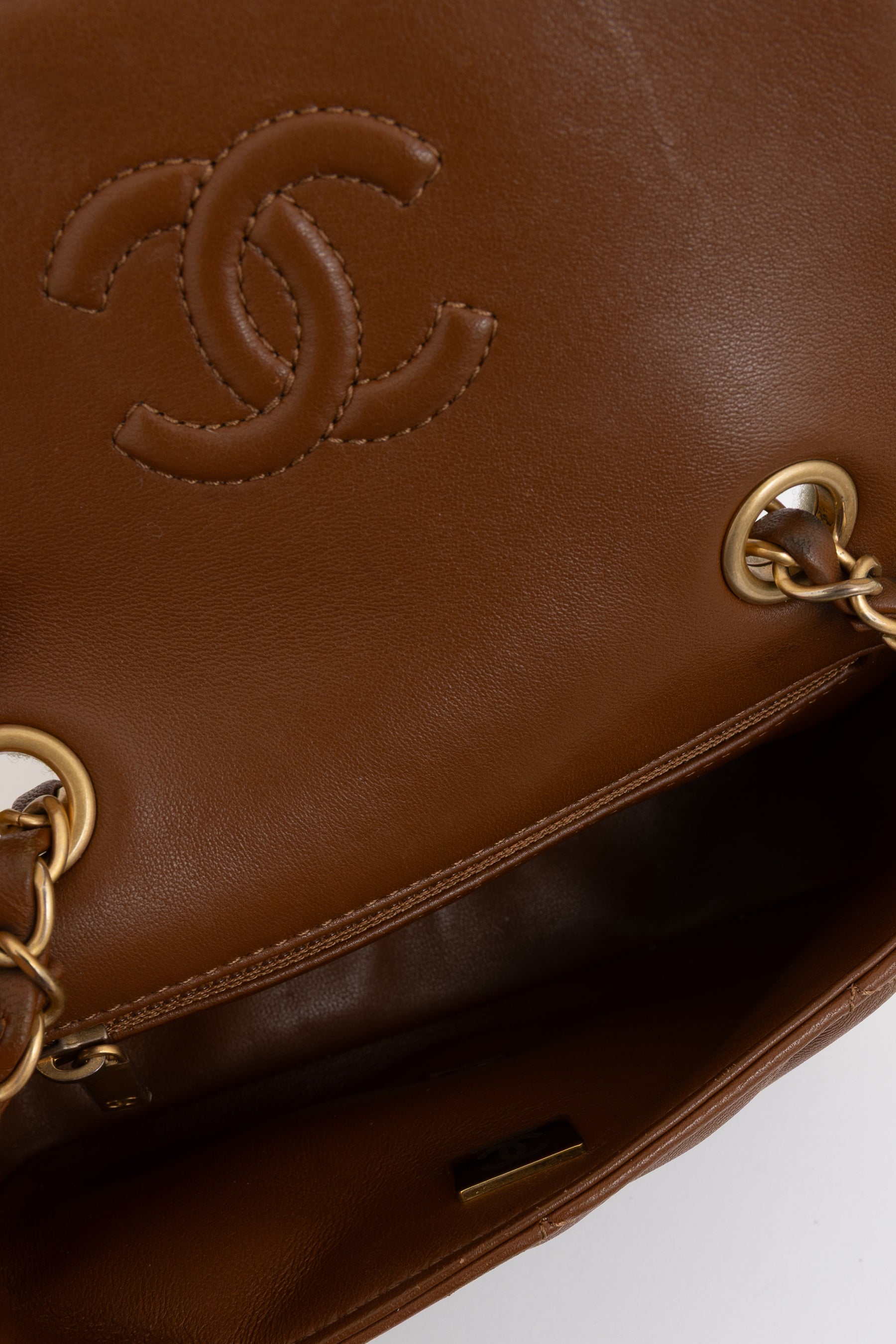Mini Shearling Flap Bag