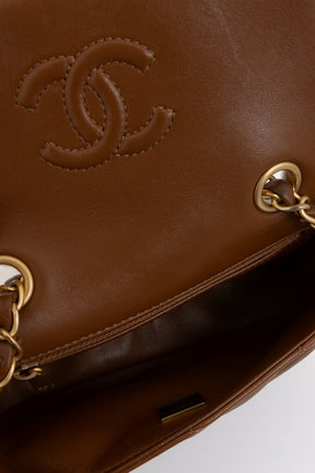 Mini Shearling Flap Bag