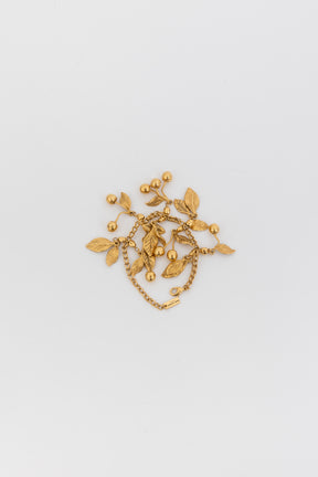 Saint Laurent Leaves Charm Bracelet