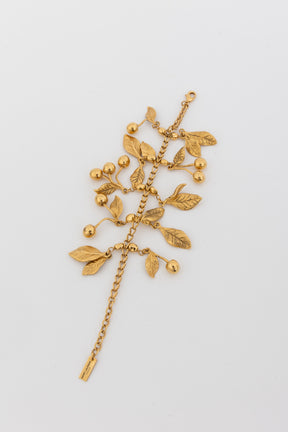 Saint Laurent Leaves Charm Bracelet