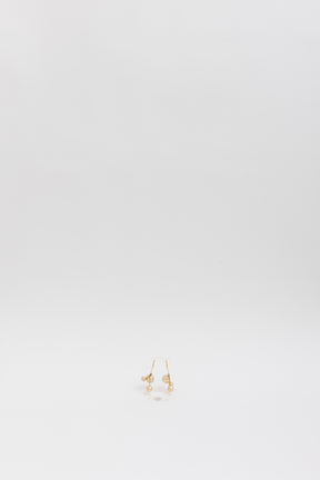 Bijoux Triple Faux Pearl Drop Earrings