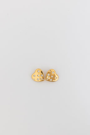 Heart Clip-On Earrings