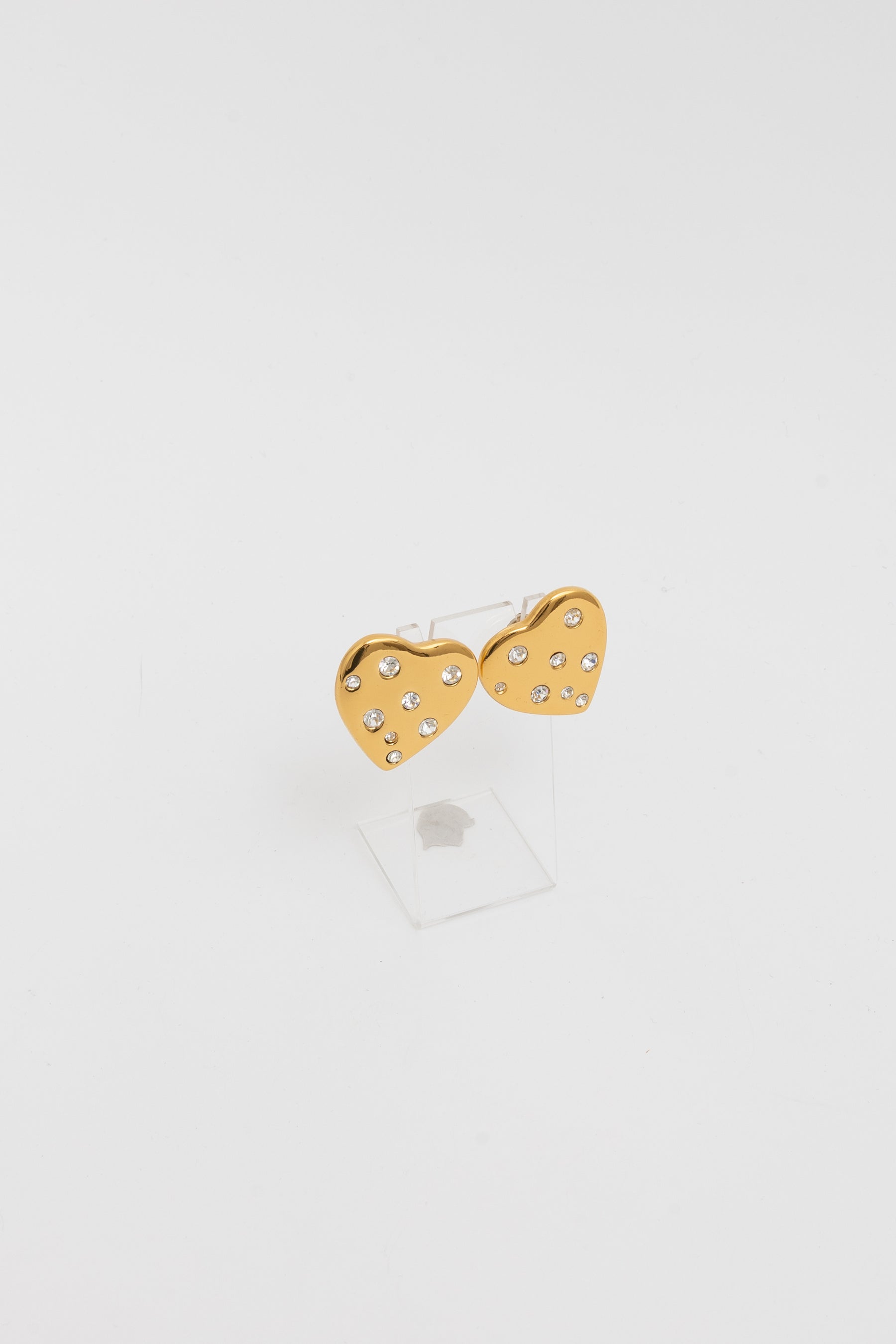 Heart Clip-On Earrings