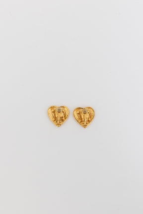 Heart Clip-On Earrings