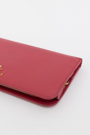 Saffiano Continental Wallet
